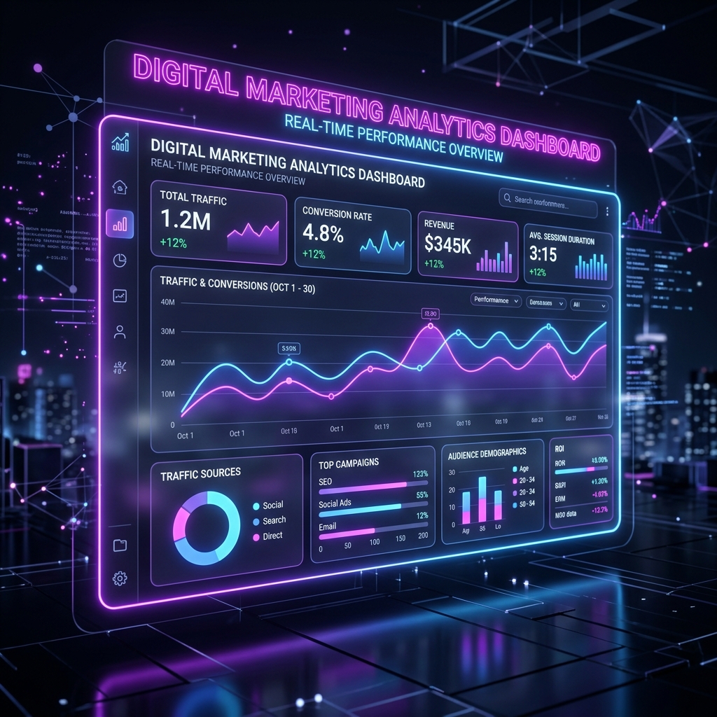 Marketing Digital Dashboard